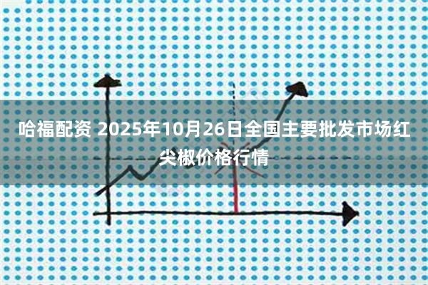哈福配资 2025年10月26日全国主要批发市场红尖椒价格行情